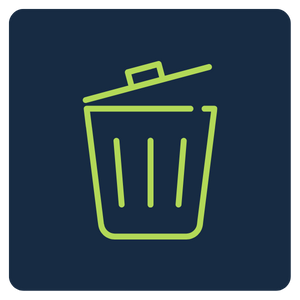 Remove Trash and Reline Trash Cans
